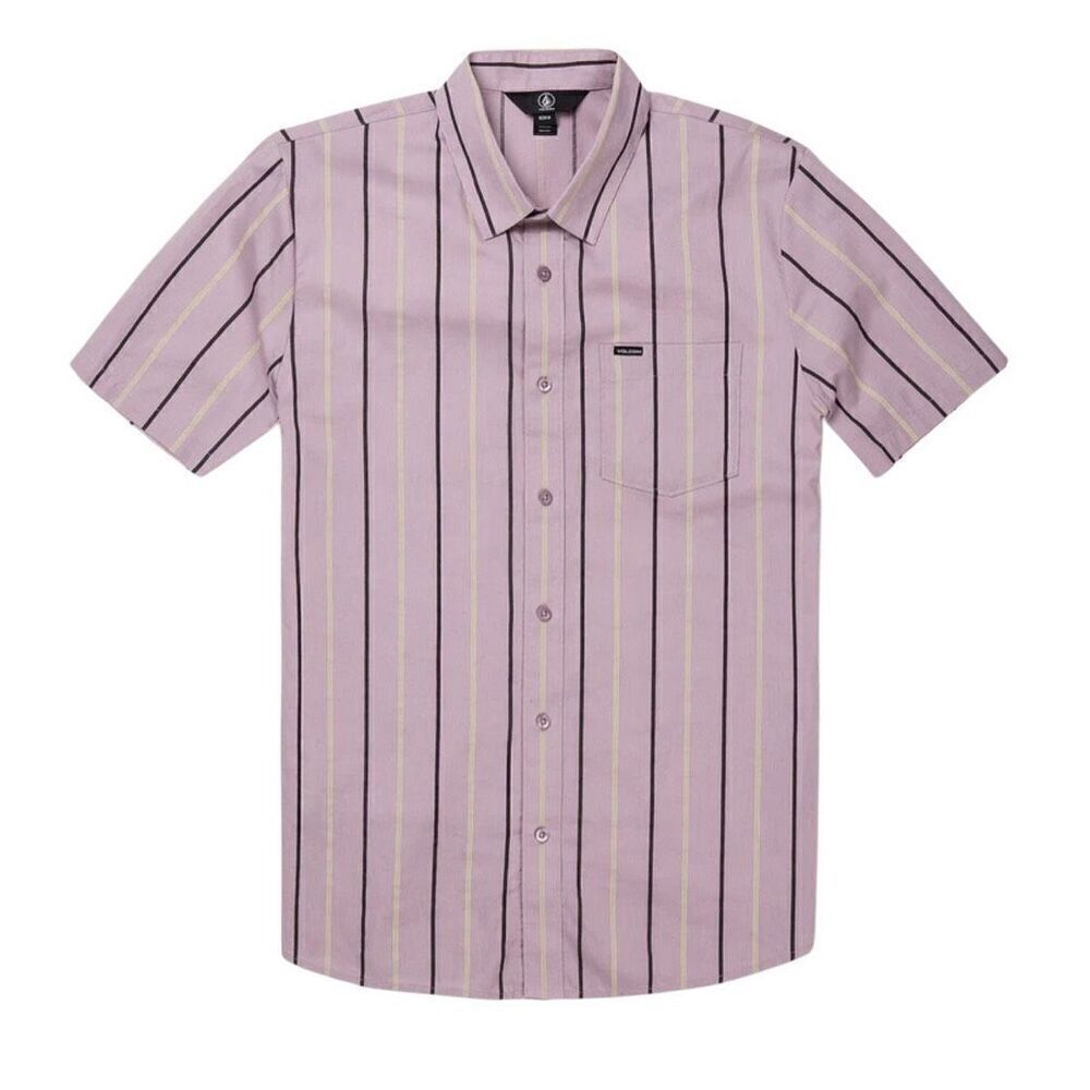 Vans warbler short sleeve woven shirt nirvana small new